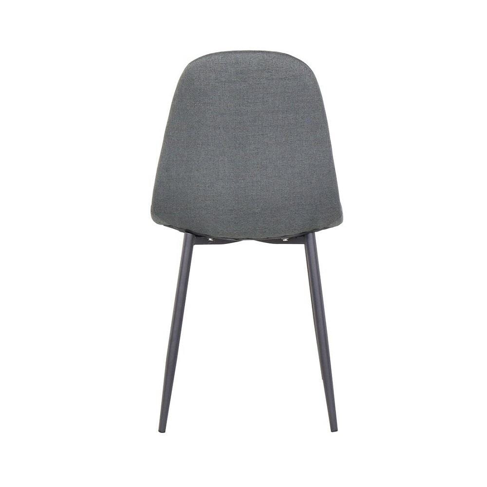 เก้าอี้ทานข้าว SB FURNITURE LALADA 59057656 สีเทาเข้ม (ชุด 4 ตัว)