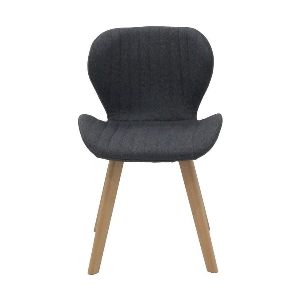 เก้าอี้ทานข้าว SB FURNITURE YEARLING 59062930 สีเทาเข้ม (ชุด 2 ตัว)