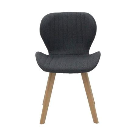 เก้าอี้ทานข้าว SB FURNITURE YEARLING 59062930 สีเทาเข้ม (ชุด 2 ตัว)_2
