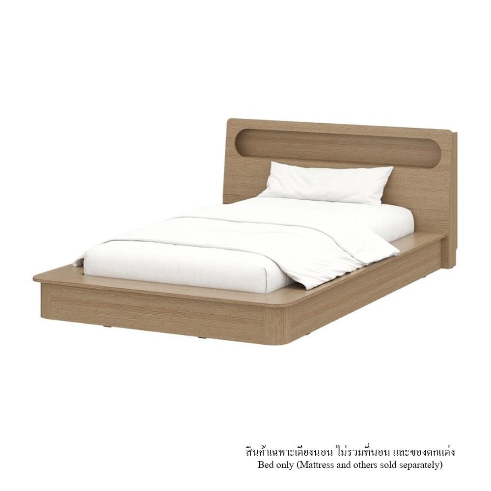 เตียง 3.5 ฟุต KONCEPT TOMO-T 19243821 สีแคชชูโอ๊ค