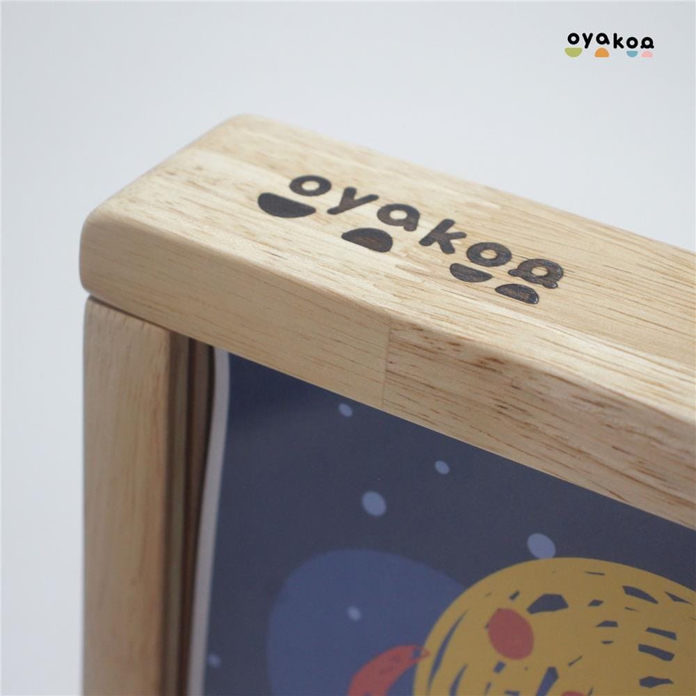 กรอบรูปเด็ก OYAKOO MIA 464018 34.5x25.5 ซม. สีไม้อ่อน