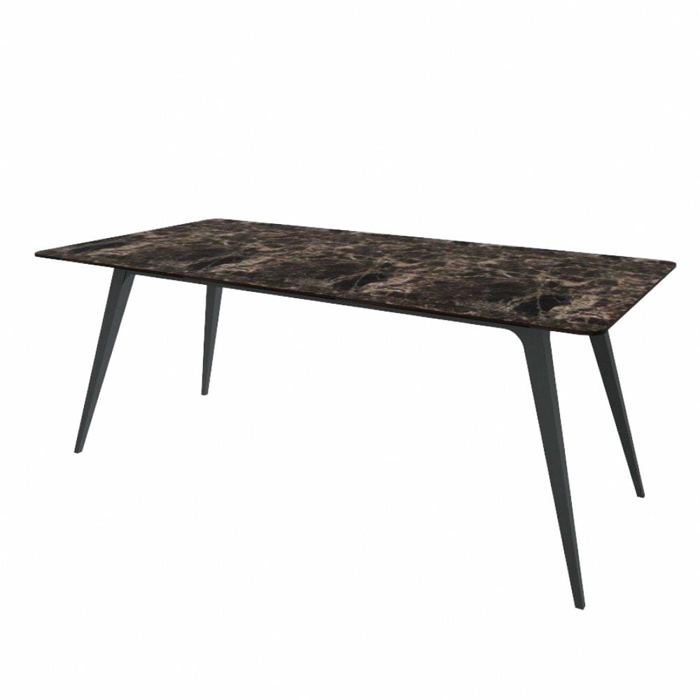 โต๊ะทานข้าว SB FURNITURE FILLET 19126425 200 ซม. สีน้ำตาล