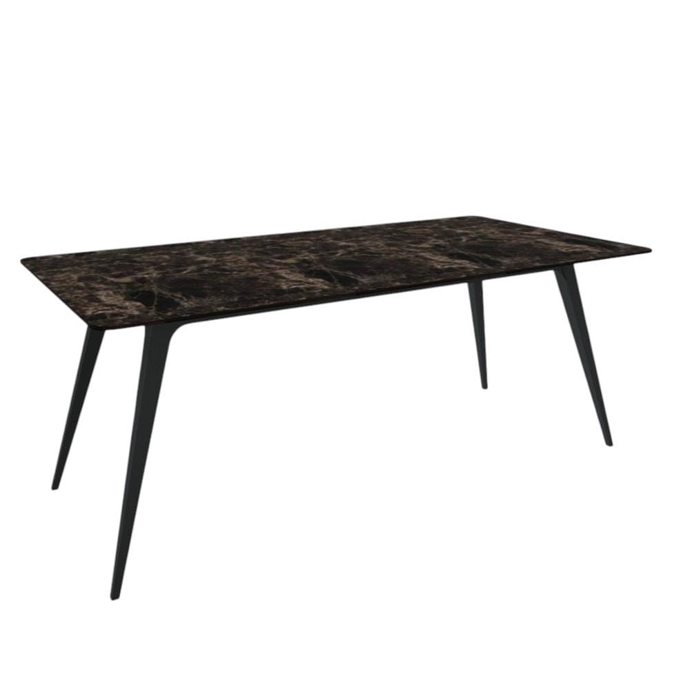 โต๊ะทานข้าว SB FURNITURE FILLET 19126425 200 ซม. สีน้ำตาล