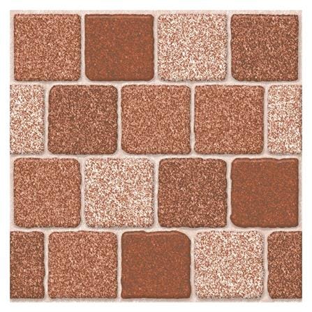กระเบื้องพื้น 16x16นิ้ว SOSUCO หินสี่ทิศ มิกซ์ น้ำตาล PM 0.96 ตร.ม.