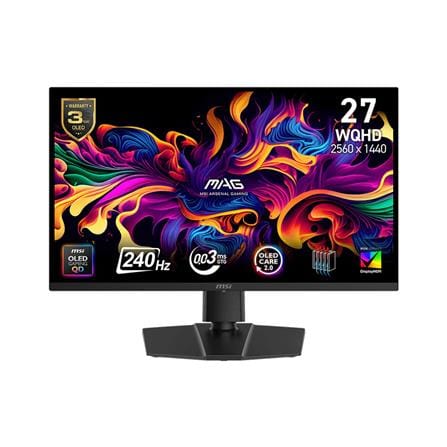 จอมอนิเตอร์ 27 นิ้ว MSI MAG 273QP QDOLED X24_0