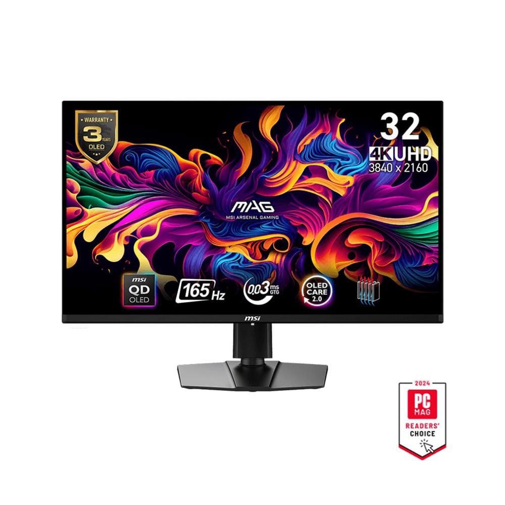 จอมอนิเตอร์ 32 นิ้ว MSI MAG 321UP QD-OLED
