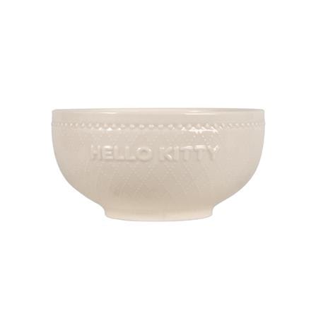 ชาม PORCELAIN 6 นิ้ว  FOFO KITTY VINTAGE สีครีม_2