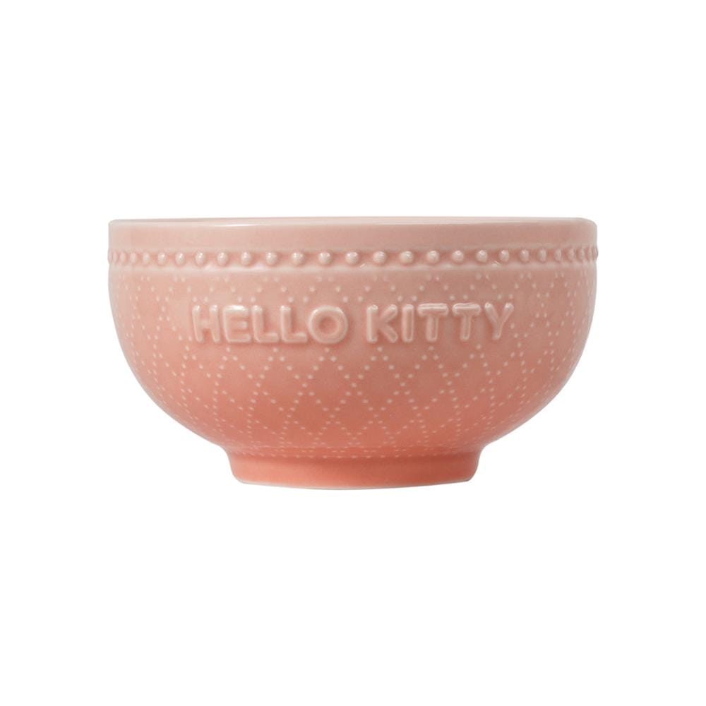 ชาม PORCELAIN 6 นิ้ว FOFO KITTY VINTAGE สีชมพู