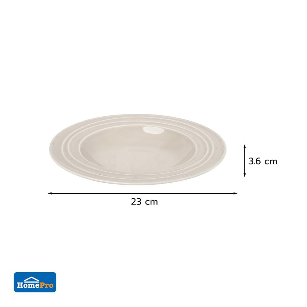 จานลึก FINE PORCELAIN 9 นิ้ว KECH AQUA CURRANT