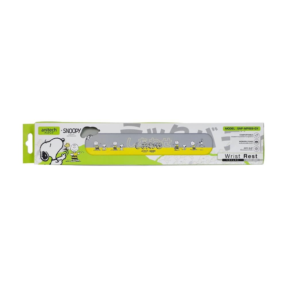 แผ่นรองข้อมือ ANITECH SNP-MP009 สีเทา