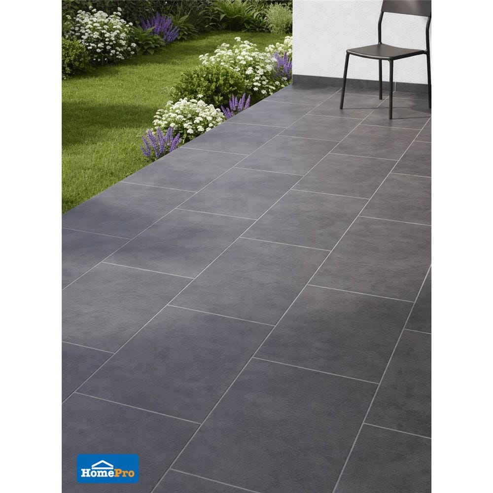 กระเบื้องพื้นพอร์ซเลน 30x60 ซม. COTTO ซานโตรินี เทาเข้ม PM 1.44 ตร.ม.