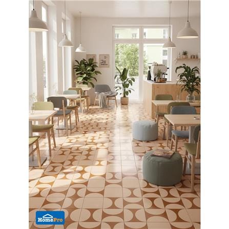 กระเบื้องพื้น 16x16 นิ้ว SOSUCO บุษบัน ชิโน น้ำตาล PM 0.96 ตร.ม._3