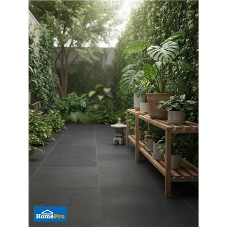 กระเบื้องพื้นพอร์ซเลน 60X60 ซม. COTTO พีโม ดำ R11 PM 1.44 ตร.ม._3