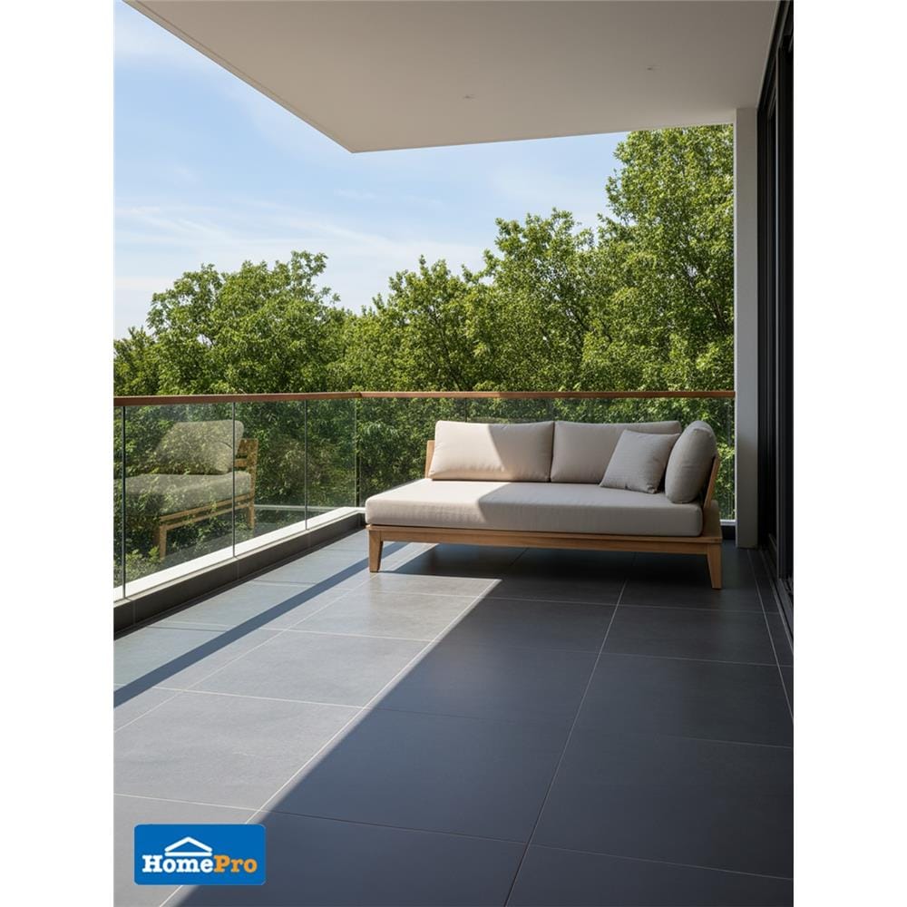 กระเบื้องพื้นพอร์ซเลน 60x60 ซม. COTTO พีโม เทา PM 1.44 ตร.ม.