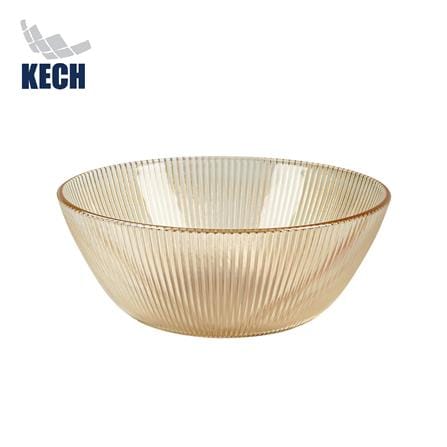 ชามแก้ว 8 นิ้ว KECH OLIVE สีน้ำตาล_0
