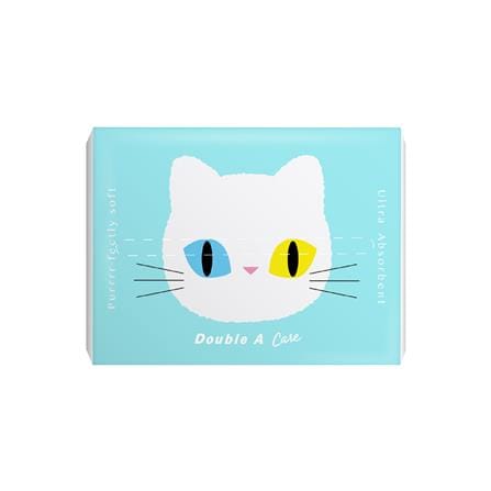 กระดาษเช็ดหน้า DOUBLE A CARE TRAVEL PACK BAN MAEW 60 แผ่น (แพ็ก 3+1)_2