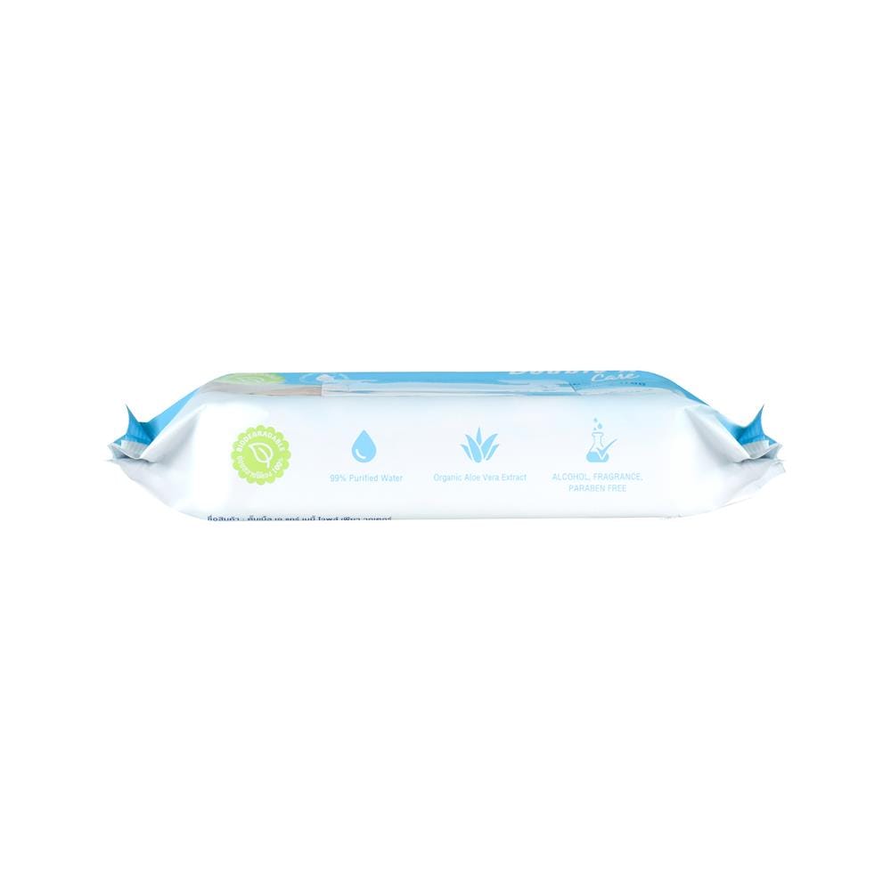 ผ้าเช็ดทำความสะอาดผิว DOUBLE A CARE PURE WATER 80 แผ่น