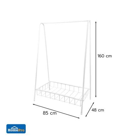 ราวแขวนผ้าทรง A PLIM JUMBO 85 ซม. สีขาว_3