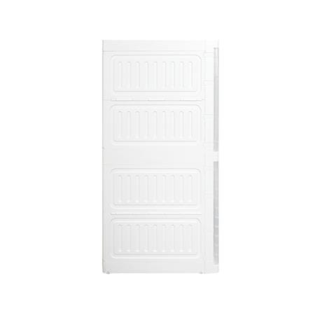 ตู้บานเปิด 2 ชั้น STACKO SNOWY 60x55x117 ซม. สีขาว_2