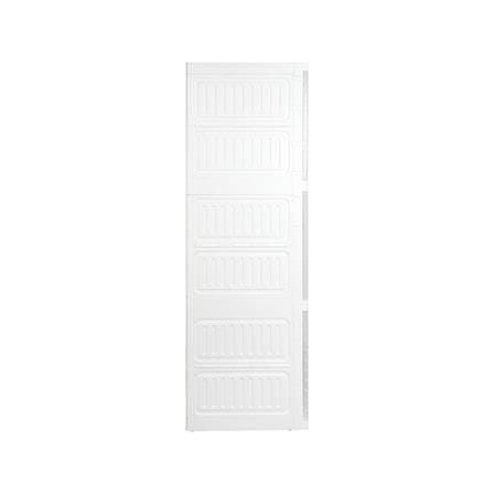 ตู้บานเปิด 3 ชั้น STACKO SNOWY 60x55x173.5 ซม. สีขาว_2