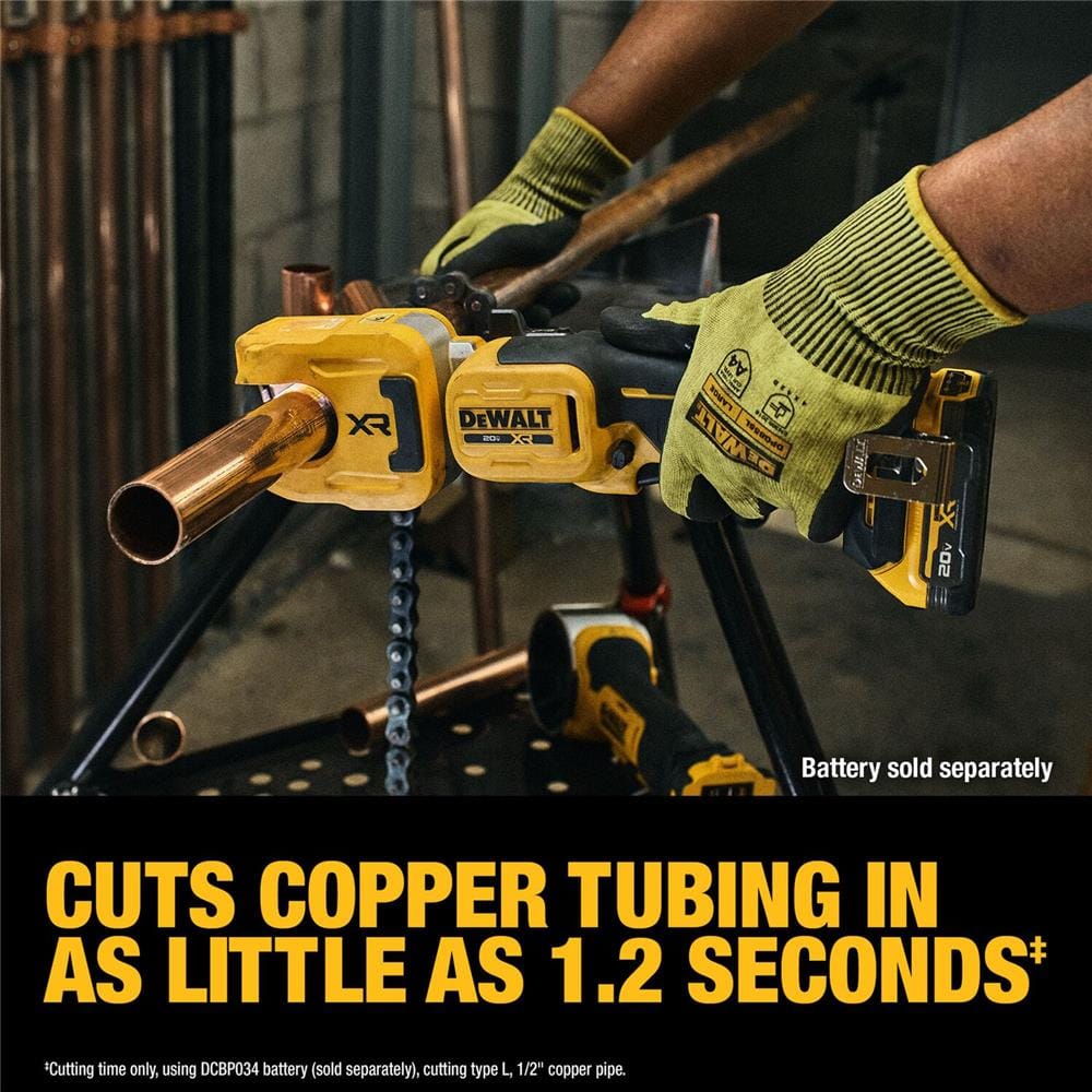 เครื่องตัดท่อทองแดงไร้สาย (เฉพาะตัวเครื่อง) DEWALT DCE154B 20 โวลต์