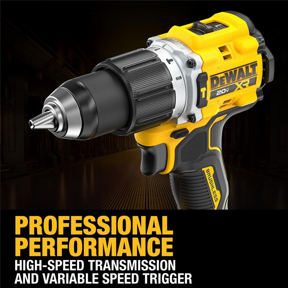 สว่านกระแทกไร้สาย (เฉพาะตัวเครื่อง) DEWALT DCD806N-B1 XR 18 โวลต์