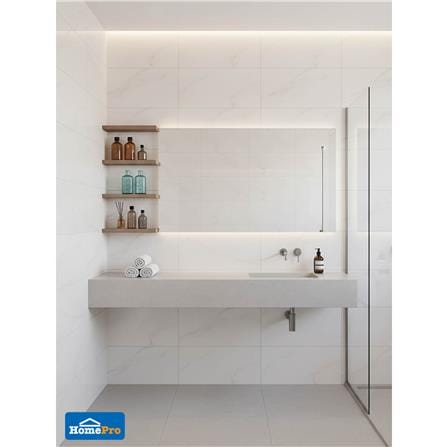 กระเบื้องผนัง 30X45 ซม. DURAGRES อันย่า ไวท์  A 1.08 ตร.ม._3