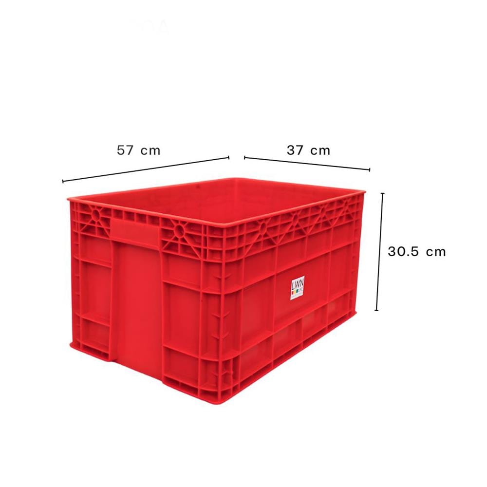 กล่องเครื่องมือ DIY LWNLIFE 190A สีแดง