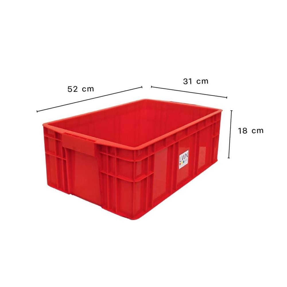 กล่องเครื่องมือ DIY LWNLIFE 209A สีแดง