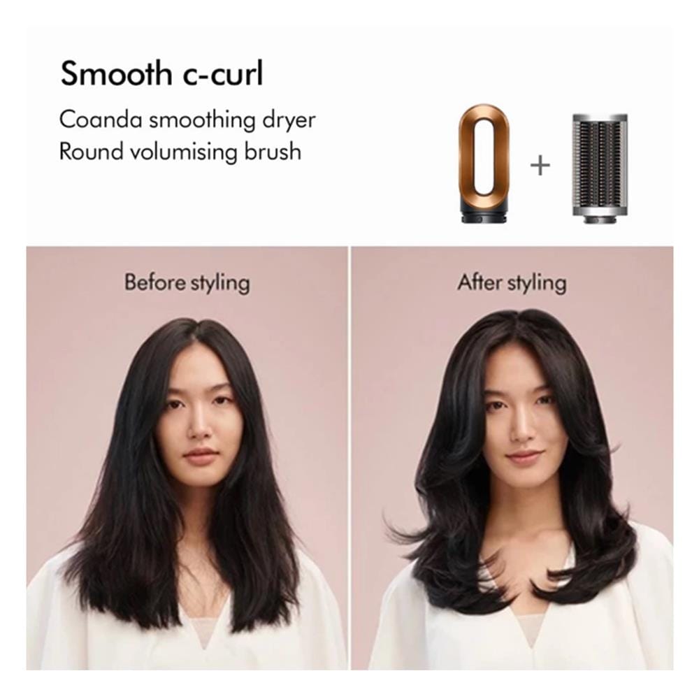 แกนม้วนผม DYSON HS02 AIRWRAP ORIGIN NICKEL/COPPER