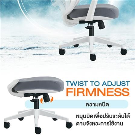 เก้าอี้สุขภาพ ERGOTREND GLACIER สีขาว_8