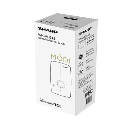 เครื่องทำน้ำอุ่น SHARP WH-MD245 4500 วัตต์ สีเบจ_4