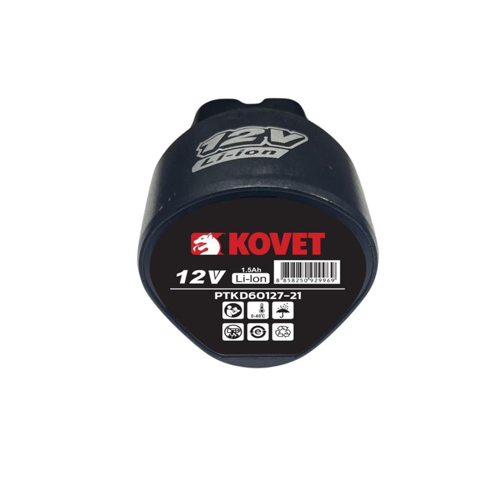สว่านไร้สาย (พร้อมแบตเตอรี่) KOVET KD60127 12 โวลต์