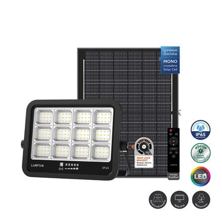 สปอตไลท์ SOLAR LAMPTAN ADVANCE 700 วัตต์ DAYLIGHT สีดำ_0