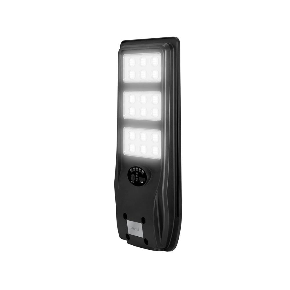 ไฟถนน SOLAR LAMPTAN METRO 300 วัตต์ DAYLIGHT สีดำ