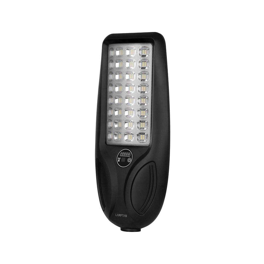 ไฟถนน SOLAR LAMPTAN CURVY 350 วัตต์ DAYLIGHT สีดำ