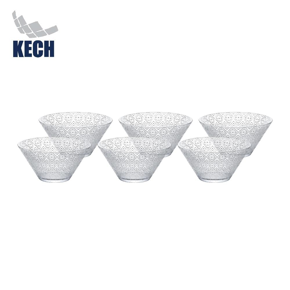 ชุดชามแก้ว KECH VINTAGE (6 ใบ)