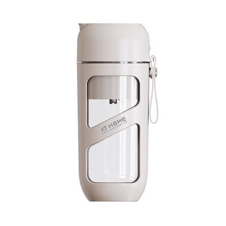 เครื่องปั่นน้ำผลไม้พกพา AT HOME 10HO00075 0.38 ลิตร สีครีม_0