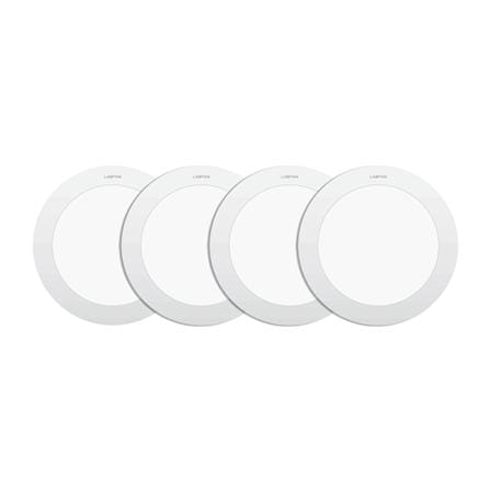ดาวน์ไลท์ LED LAMPTAN SLIM 6 นิ้ว 12 วัตต์ DAYLIGHT สีขาว (แพ็ก 4 ชิ้น)_0
