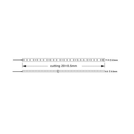 ไฟเส้น LED SYLVANIA LUMISTRIP HV LED 8 วัตต์/เมตร DAYLIGHT 50 เมตร_7