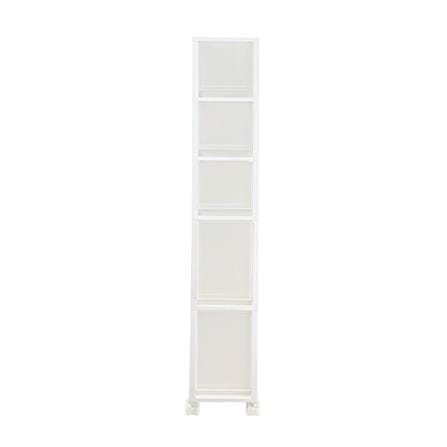 ตู้ลิ้นชักแคบ 5 ชั้น STACKO HANA 19x36.5x104.3 ซม. สีขาว_1