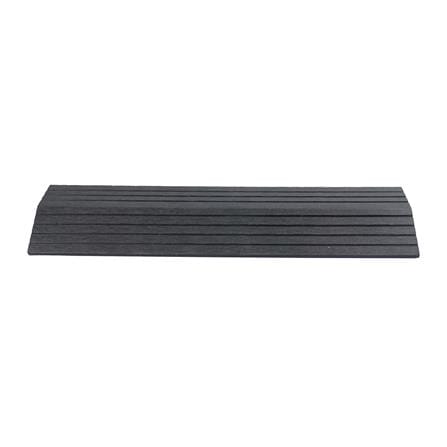 ตัวจบทางเท้า WPC ลายตรง SPRING 30x7.5 ซม. สีดำ_1