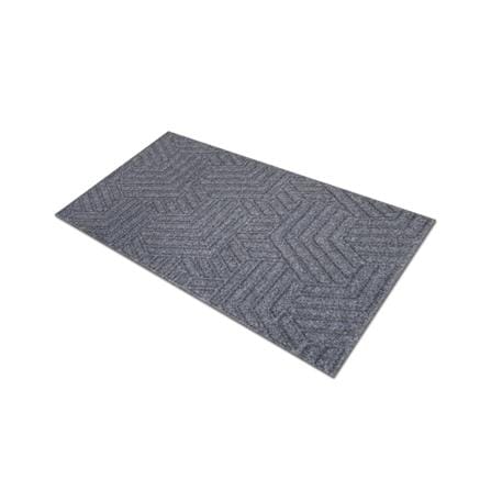 พรมเช็ดเท้าดักฝุ่น PRAW DEE-ECO 45x75 ซม. สีเทา_4