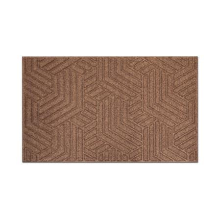 พรมเช็ดเท้าดักฝุ่น DEE-ECO 60x90 ซม. สีน้ำตาล/เบจ