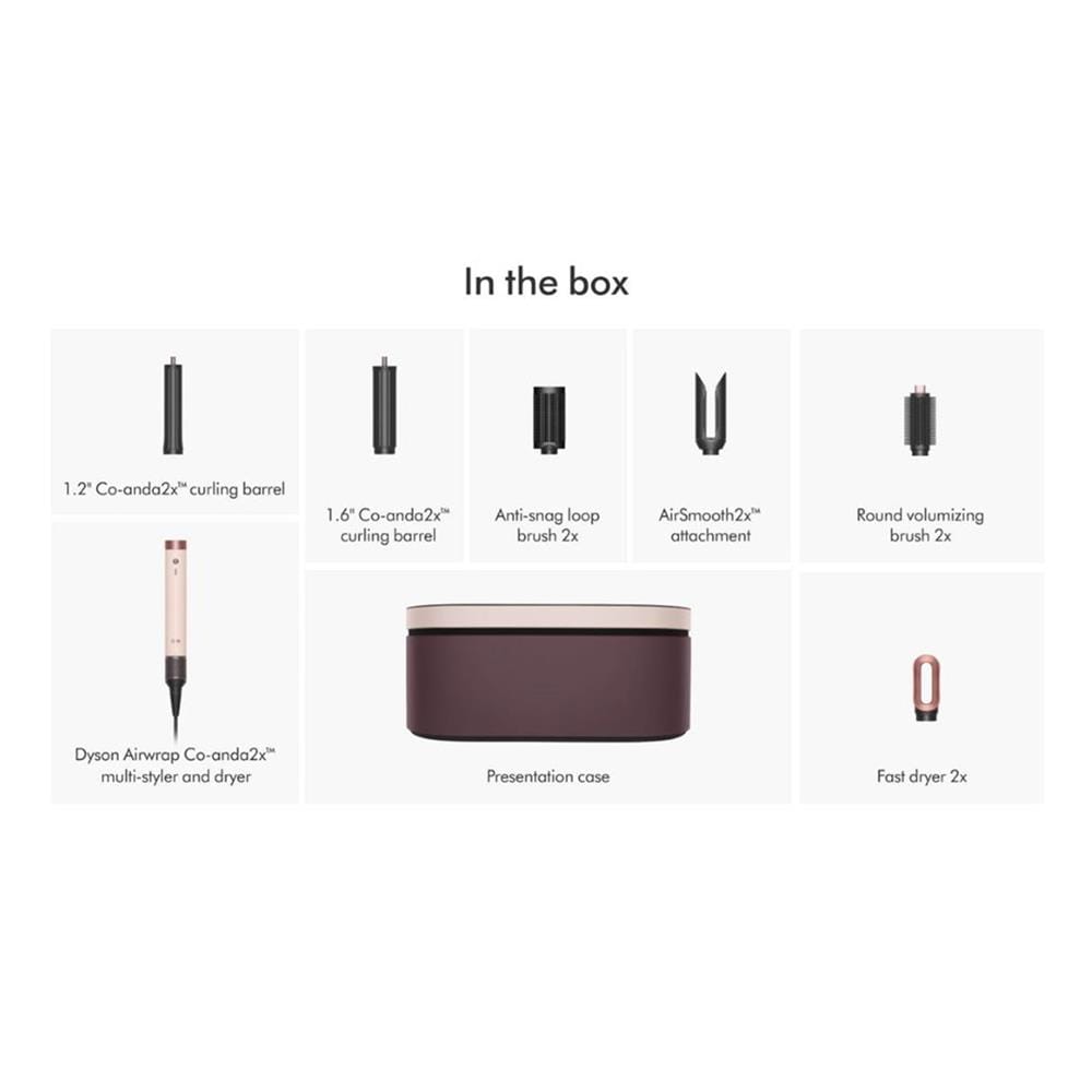 แกนม้วนผม DYSON HS09 AIRWRAP CERAMIC PINK/ROSE GOLD
