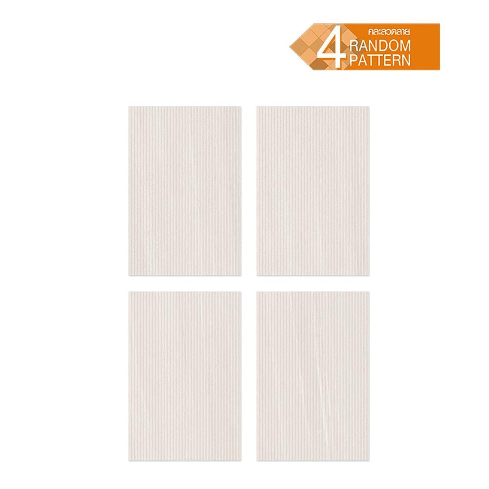 กระเบื้องผนัง 30x45 ซม. DURAGRES อูซี่ ไลน์ ไลท์ โบน A 1.08 ตร.ม.