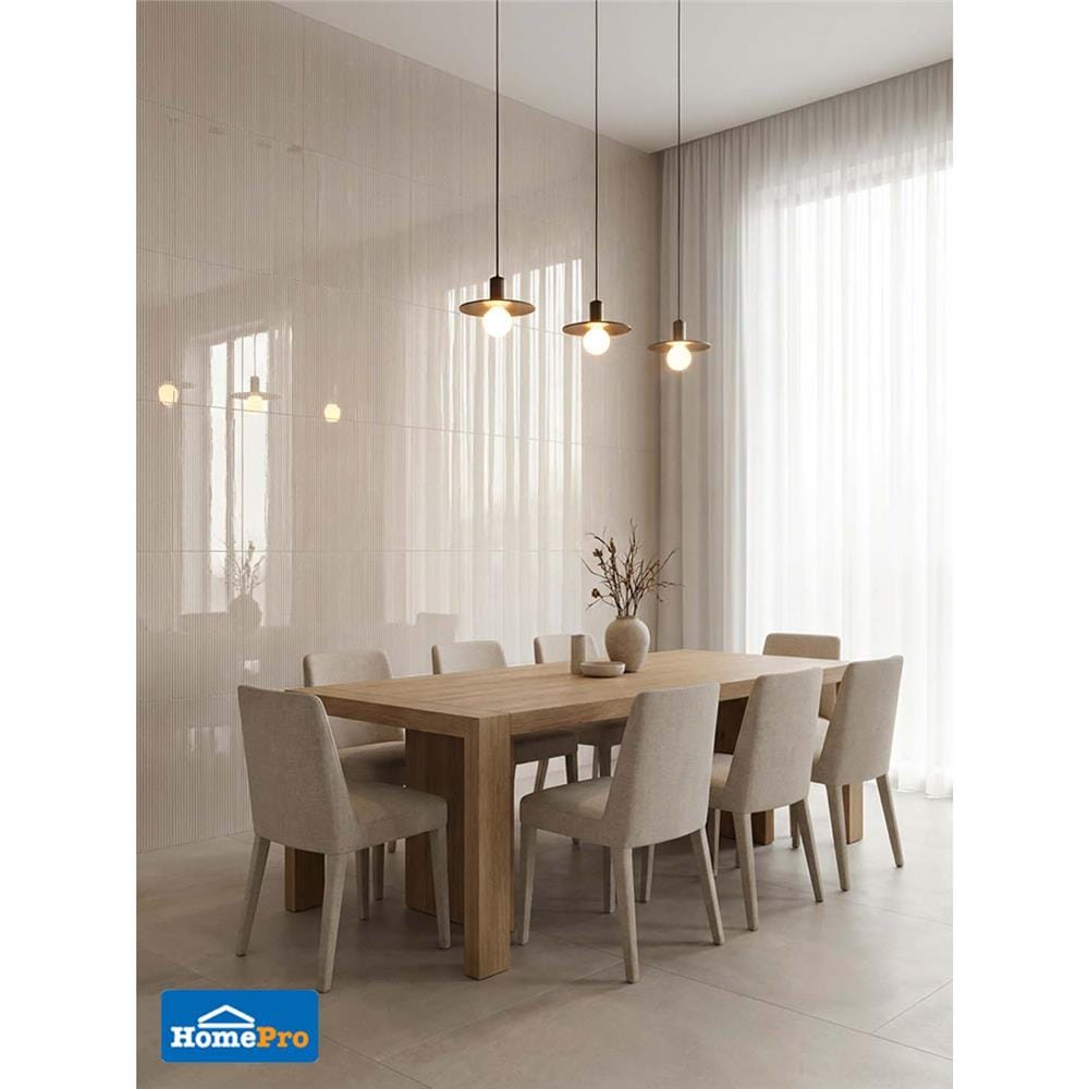 กระเบื้องผนัง 30x45 ซม. DURAGRES อูซี่ ไลน์ ไลท์ โบน A 1.08 ตร.ม.