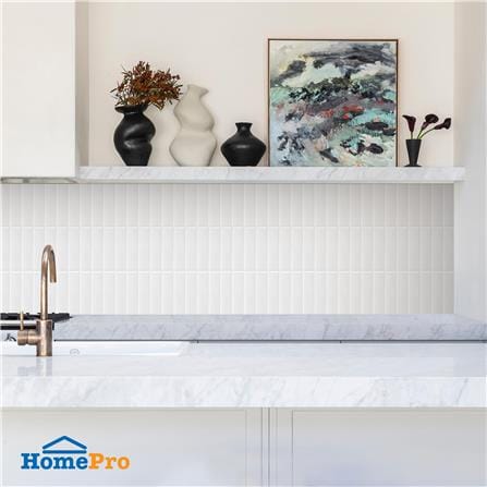 สติ๊กเกอร์ D.I.Y HOME LIVING STYLE GLOSSY 22x29 ซม. สีขาว (แพ็ก 4 ชิ้น)_1