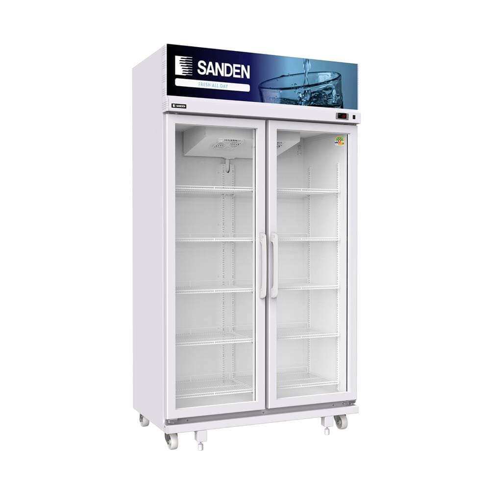 ตู้เครื่องดื่ม 2 ประตู SANDEN SME-1100 26.9 คิว สีขาว