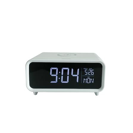 นาฬิกาดิจิทัล LED RIN 2150704022 6.6x3.4 นิ้ว สีขาว_1